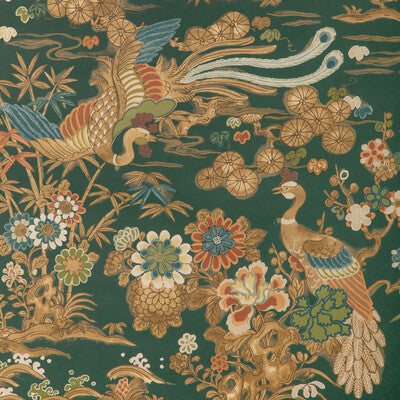 P2023124-3 SAKURA PAPER GREEN LEE JOFA Wallpaper
