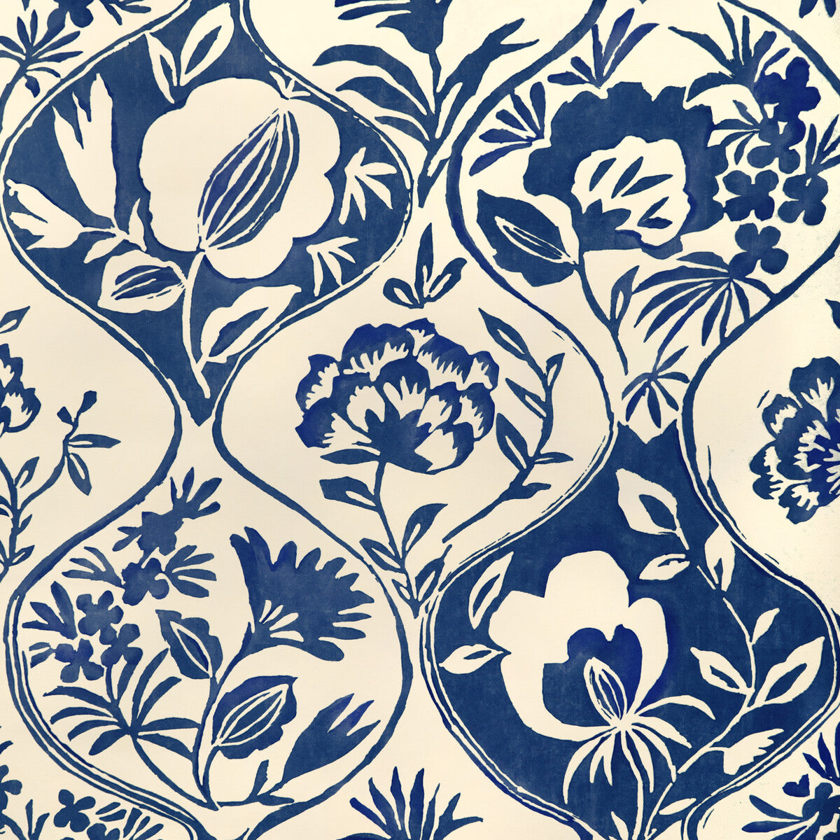 P2023126-50 CALATHEA PAPER INDIGO LEE JOFA Wallpaper