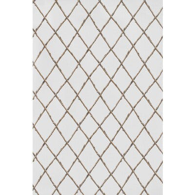 P2025106-1116 BARE TWIG TRELLIS WP BROWN LEE JOFA Wallpaper