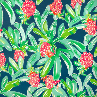 P2025110-517 ISLAND EXOTIC WP NAVY LEE JOFA Wallpaper