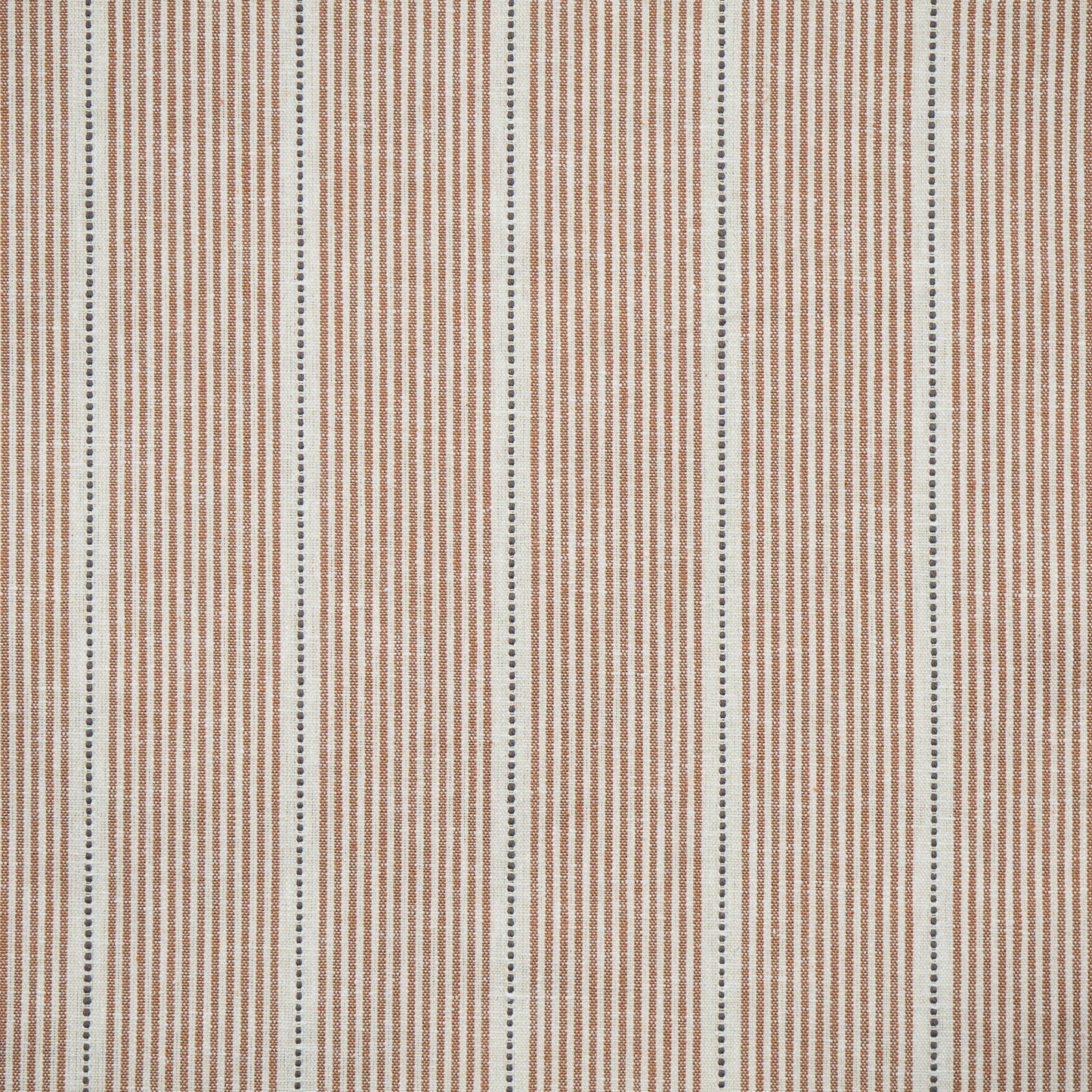 PAN727 Maxwell DRAPERY/MULTI-STRIPE/CHECK # 727 TERRACOTTA CT-BITTERSWEET