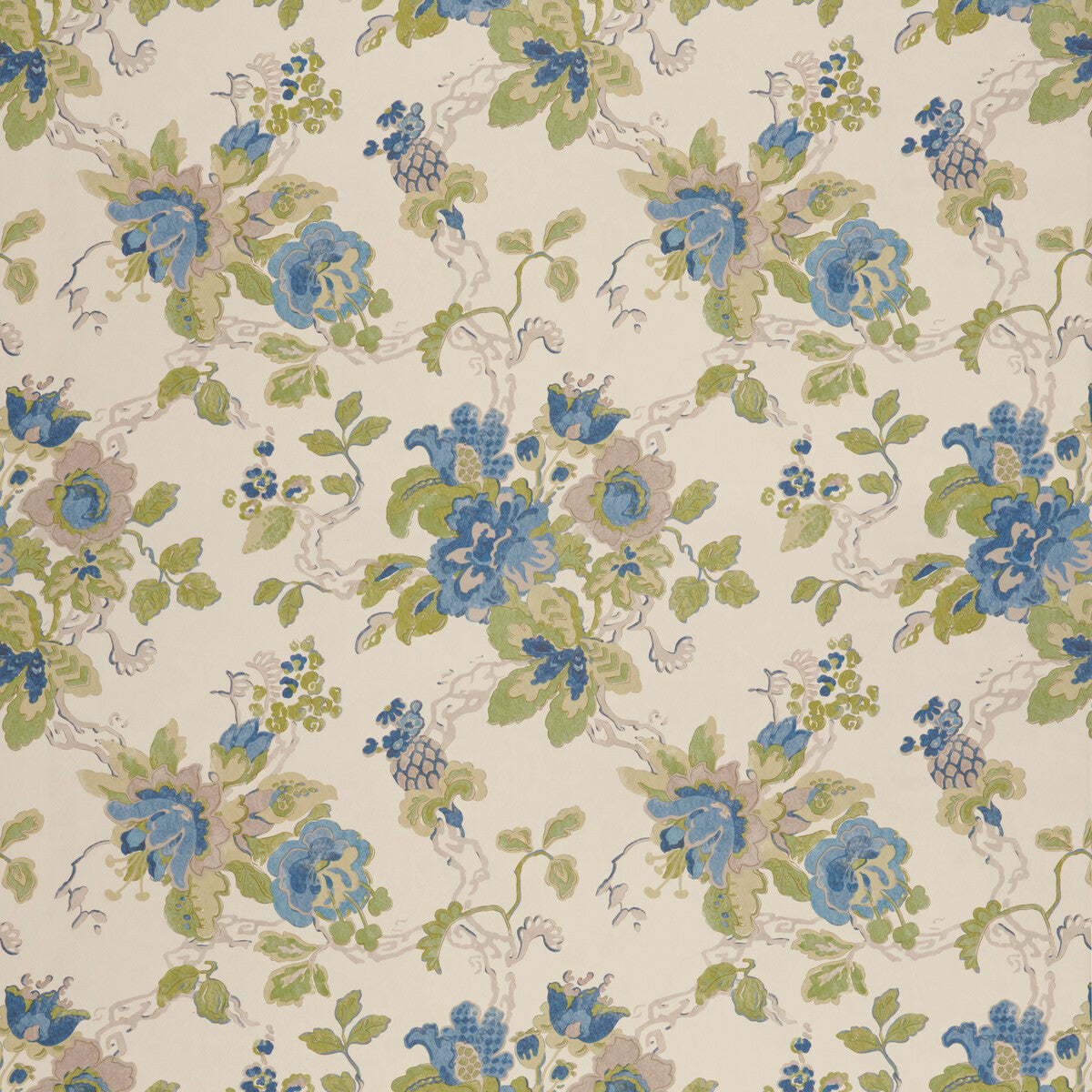 PBFC-3505-153 PARNHAM CORNFLOWER/LIME LEE JOFA Wallpaper