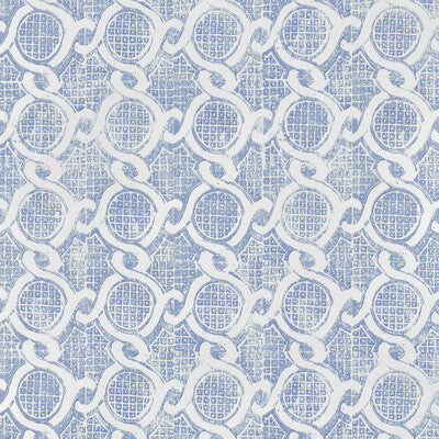 PBFC-3533-15 CHAIN WALLPAPER BLUE LEE JOFA Wallpaper
