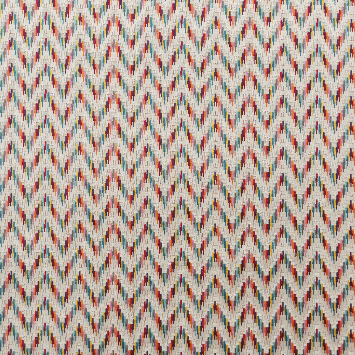 PF50426-1 CARNIVAL CHEVRON TUTTI FRUTTI BAKER LIFESTYLE UPHOLSTERY