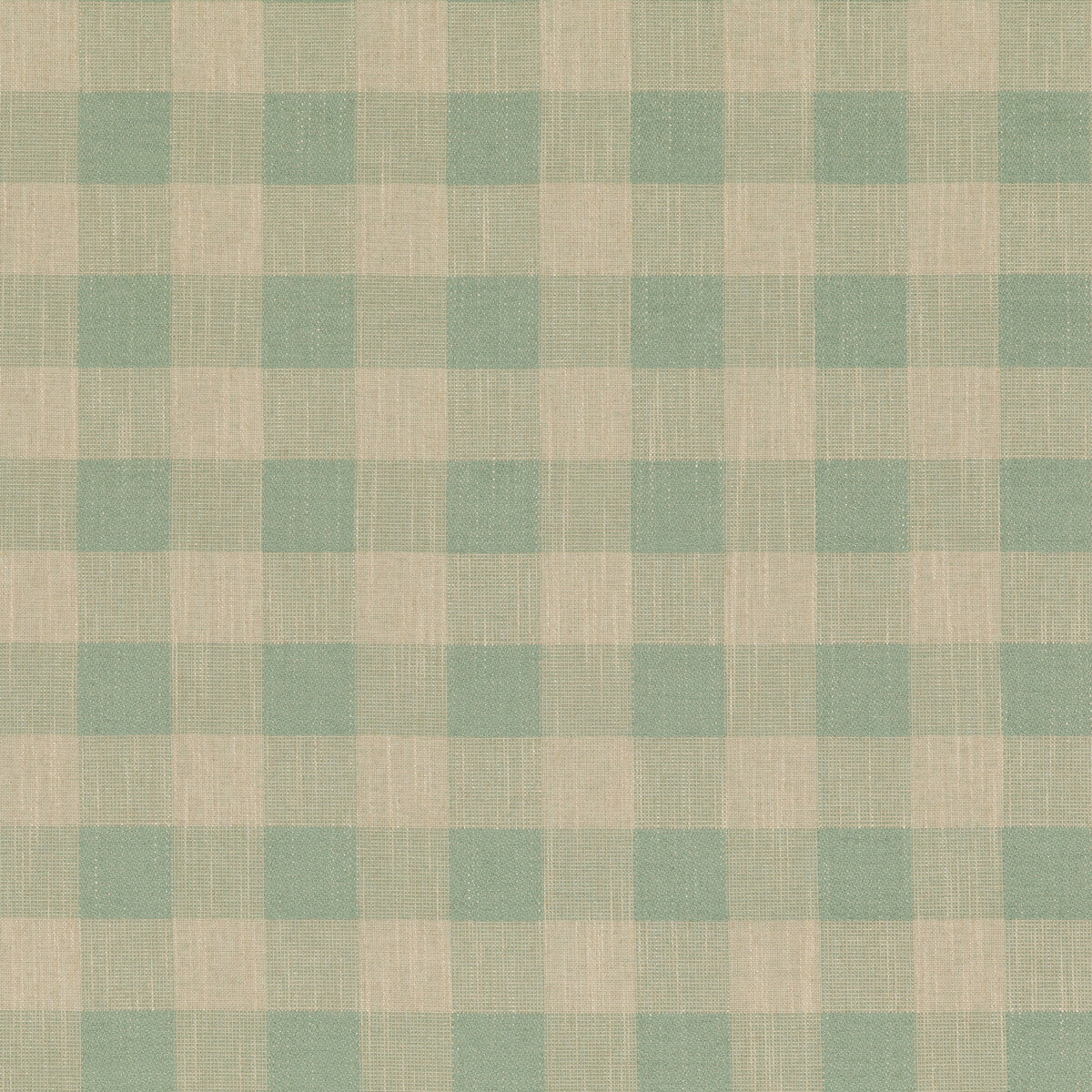 PF50490-715 BLOCK CHECK SOFT AQUA BAKER LIFESTYLE UPHOLSTERY