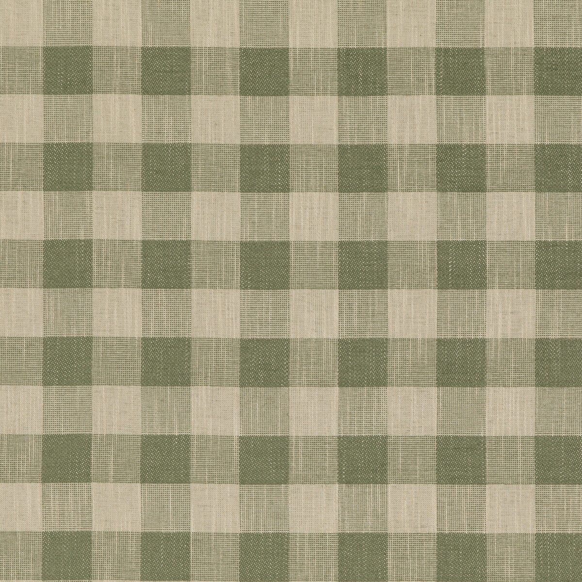 PF50490-735 BLOCK CHECK GREEN BAKER LIFESTYLE UPHOLSTERY