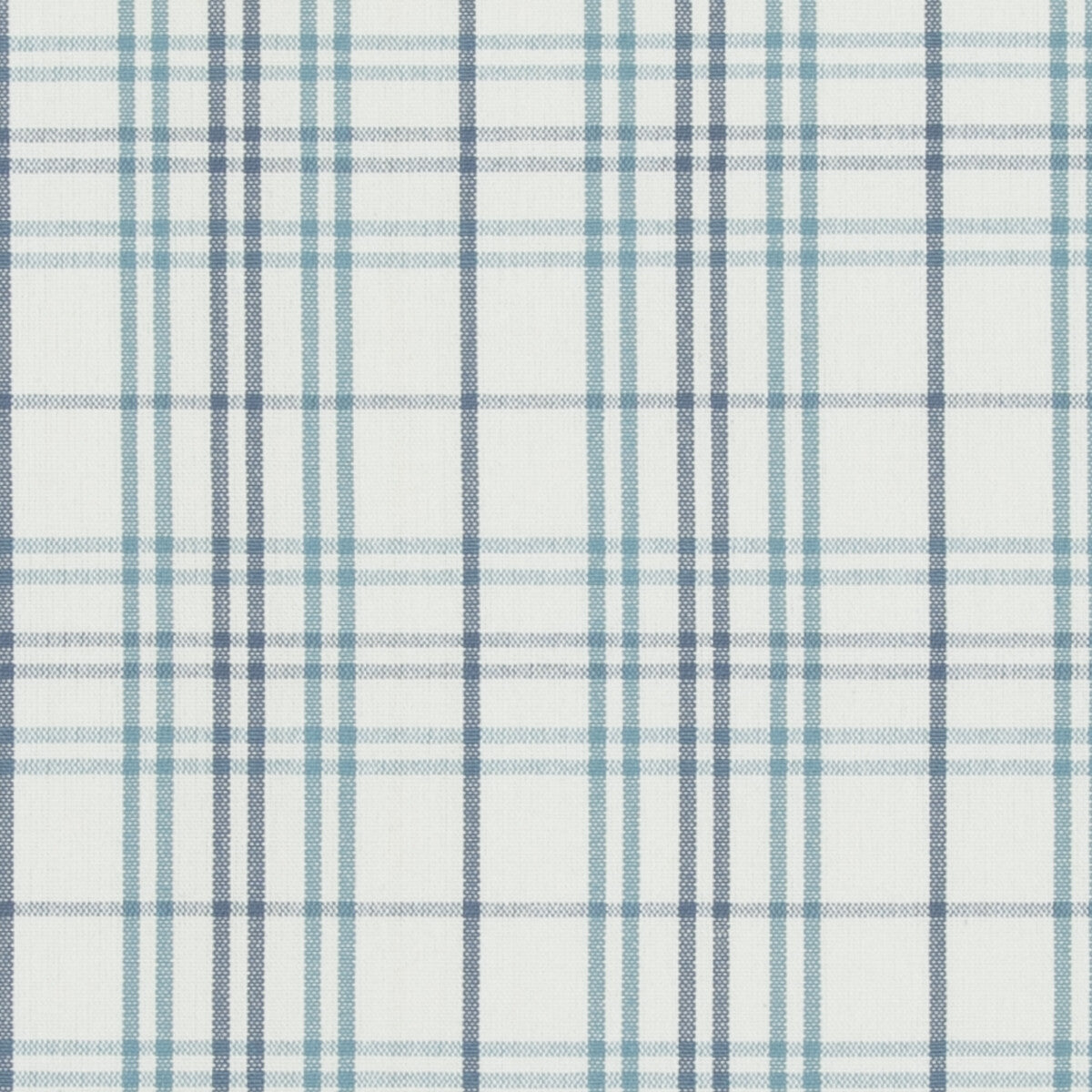 PF50508-2 PURBECK CHECK AQUA BAKER LIFESTYLE Fabrics Drapery Upholstery