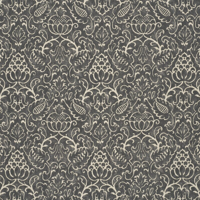 PP50280-1 OAKBURY SMOKE BAKER LIFESTYLE Fabrics Drapery Upholstery