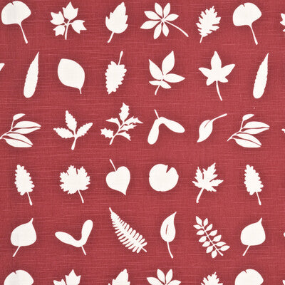 PP50342-2 TUMBLING LEAVES RED BAKER LIFESTYLE DRAPERY