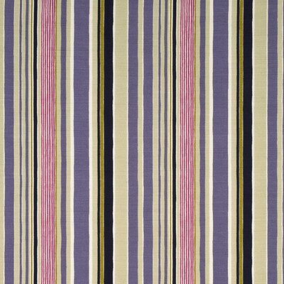 PP50360-6 MALLOW STRIPE DAMSON/MAUVE/TAUPE BAKER LIFESTYLE Fabrics Drapery Upholstery