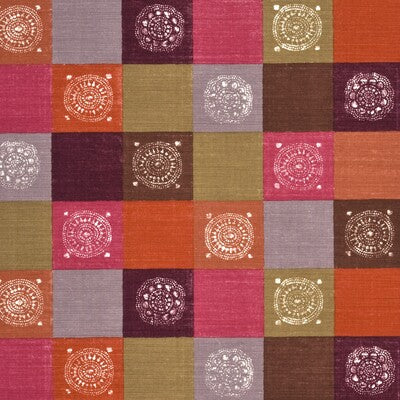 PP50362-3 ATTICUS SIENNA/FUCHSIA BAKER LIFESTYLE Fabrics Drapery Upholstery