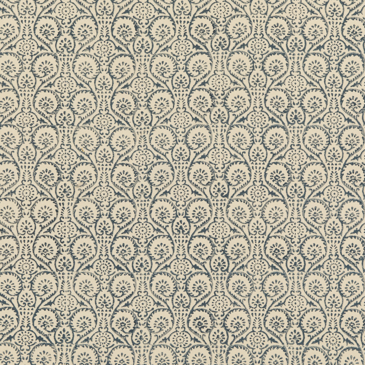 PP50481-1 POLLEN TRAIL INDIGO BAKER LIFESTYLE Fabrics Drapery Upholstery