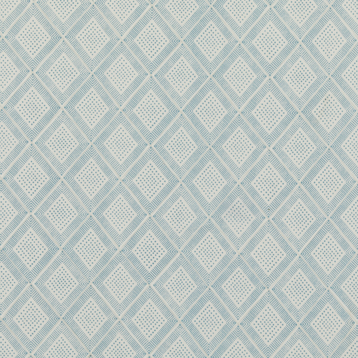 PP50484-3 BLOCK TRELLIS AQUA BAKER LIFESTYLE Fabrics Drapery Upholstery