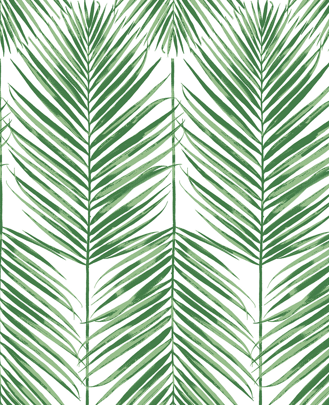 PR10704 Seabrook Designs Prepasted Online Wallpaper Paradise Palm Prepasted Greenery
