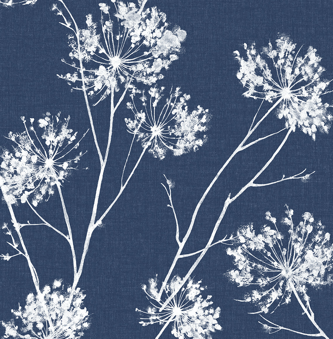 PR11102 Seabrook Designs Prepasted Online Wallpaper One O'Clock Prepasted Denim Blue