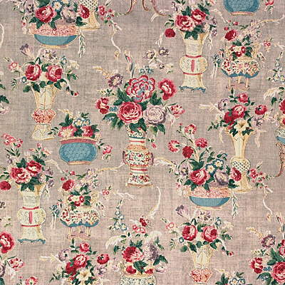 R1361-1 BLUSH CHINA GREY G P & J BAKER Fabrics Drapery Upholstery