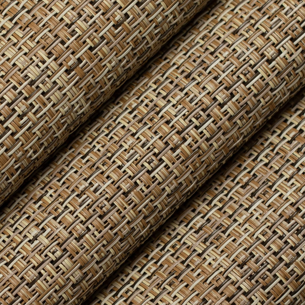 S320 Plain & Solid Almond Brown Charlotte Fabrics Vinyl