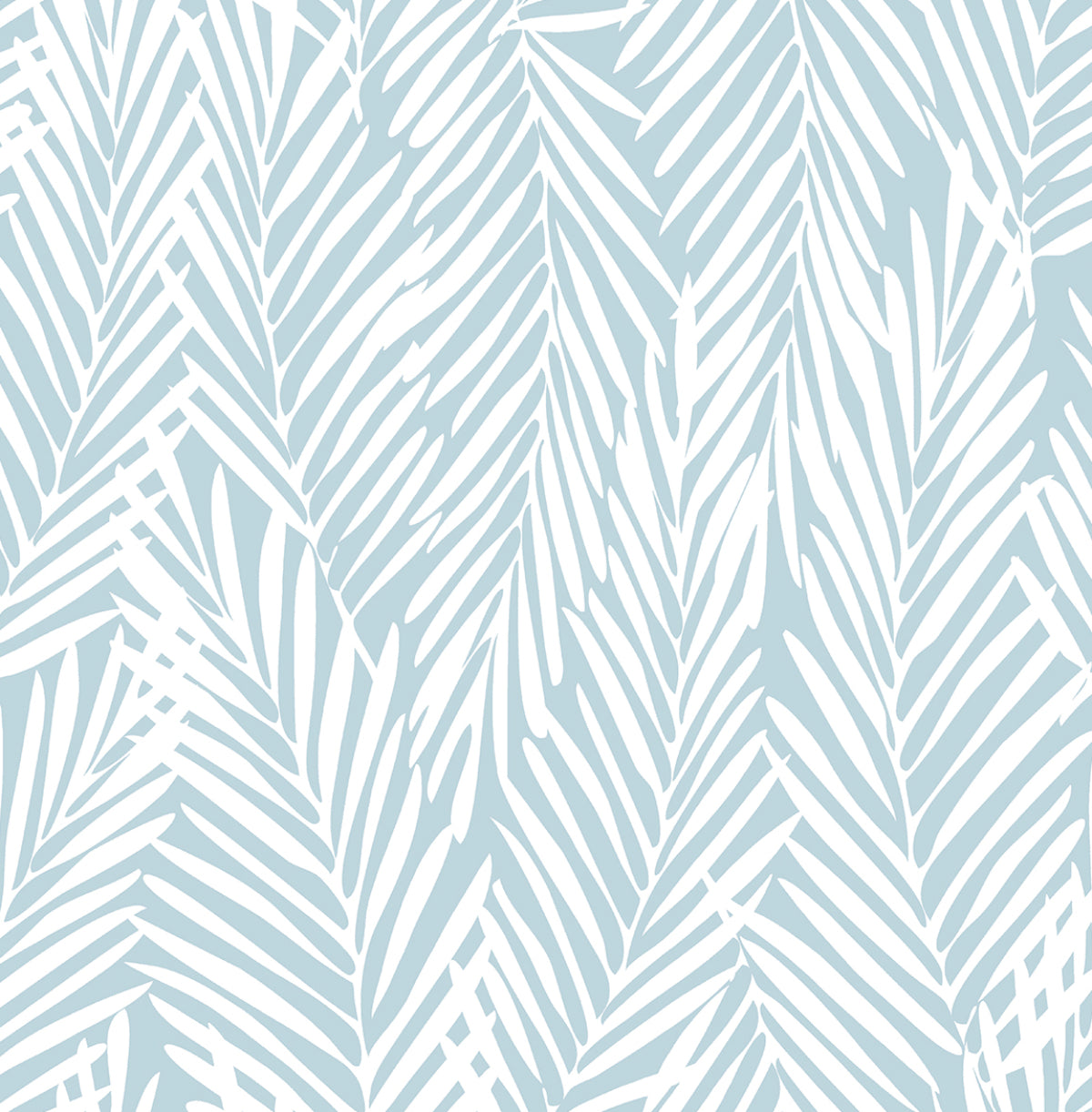 SG12312 Stacy Garcia Home Stacy Garcia Peel and Stick Wallpaper Mod Palm Blue Skies