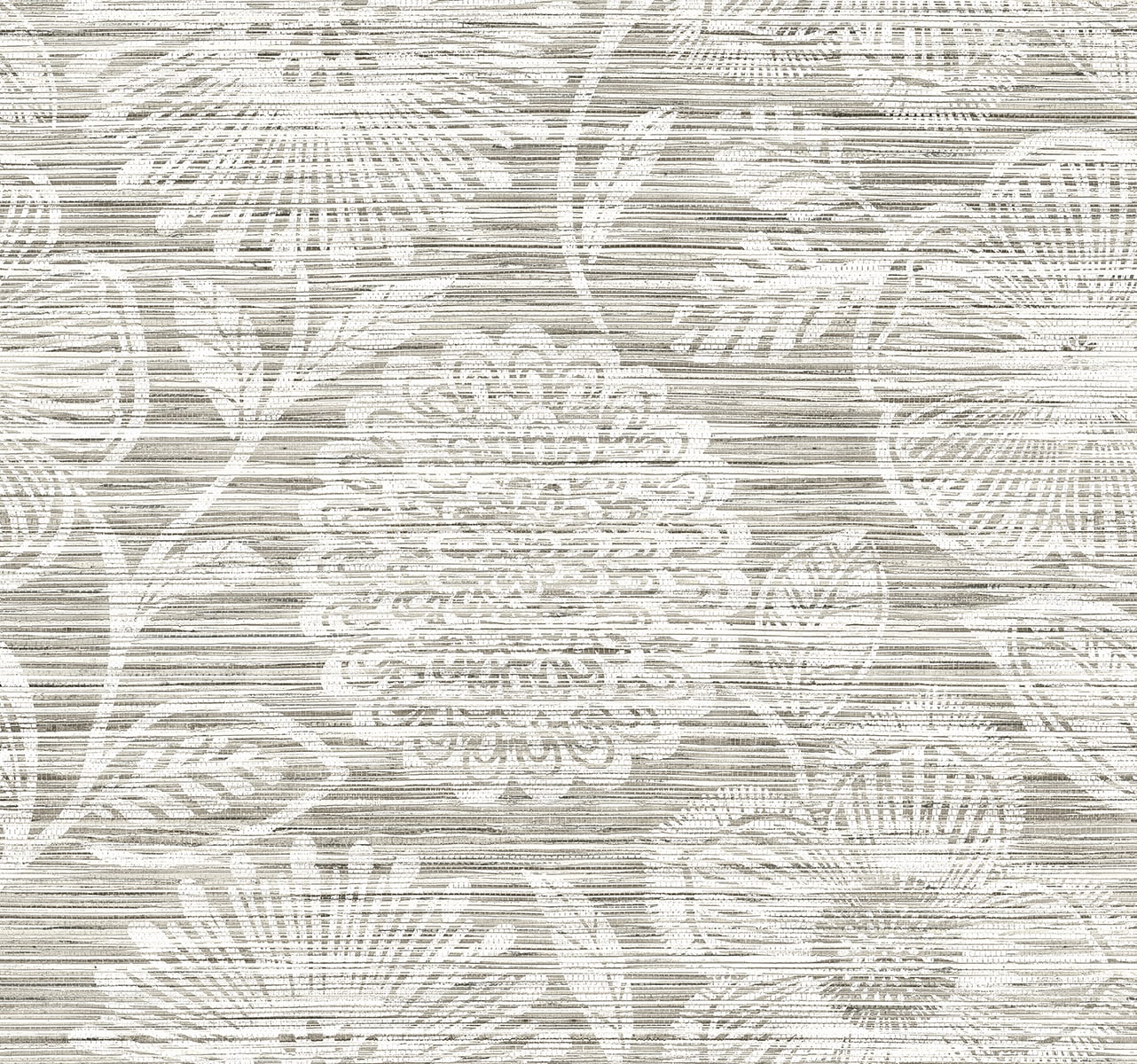 SG13308 Stacy Garcia Home Stacy Garcia Peel and Stick Wallpaper Faux Grass Floral Harbor Grey
