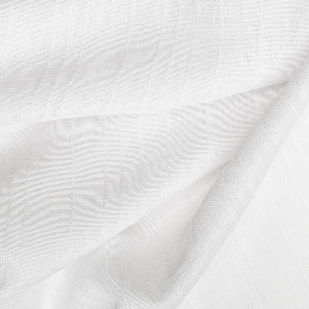 SH161 Stripe Crystal White & Ivory Charlotte Fabrics
