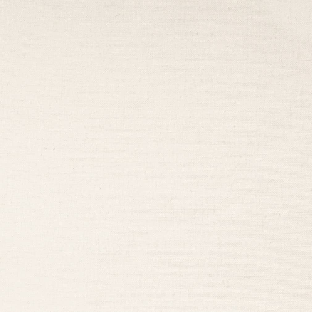 SH169 Plain & Solid White & Ivory Charlotte Fabrics Linen,Sheer