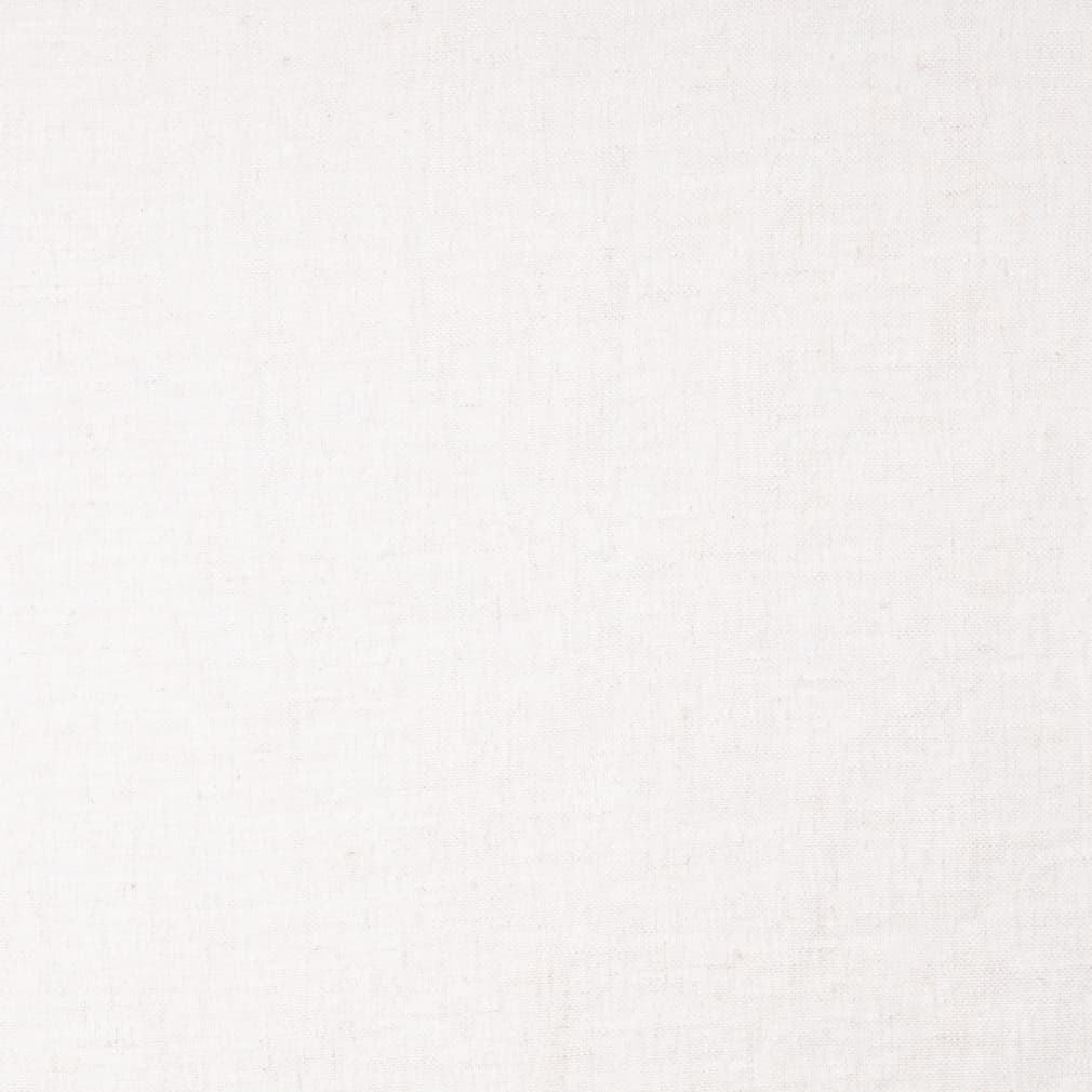 SH171 Plain & Solid White & Ivory Charlotte Fabrics Linen,Sheer
