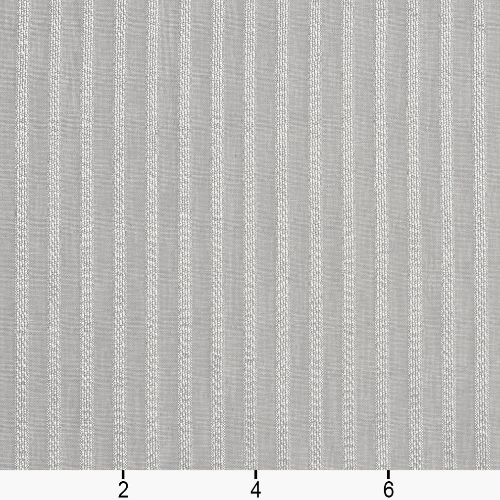 SH29 Small Scale,Stripe Sterling Grey & Silver Charlotte Fabrics