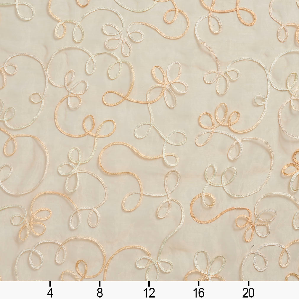 SH47 Abstract & Geometric Champagne Beige & Taupe Charlotte Fabrics
