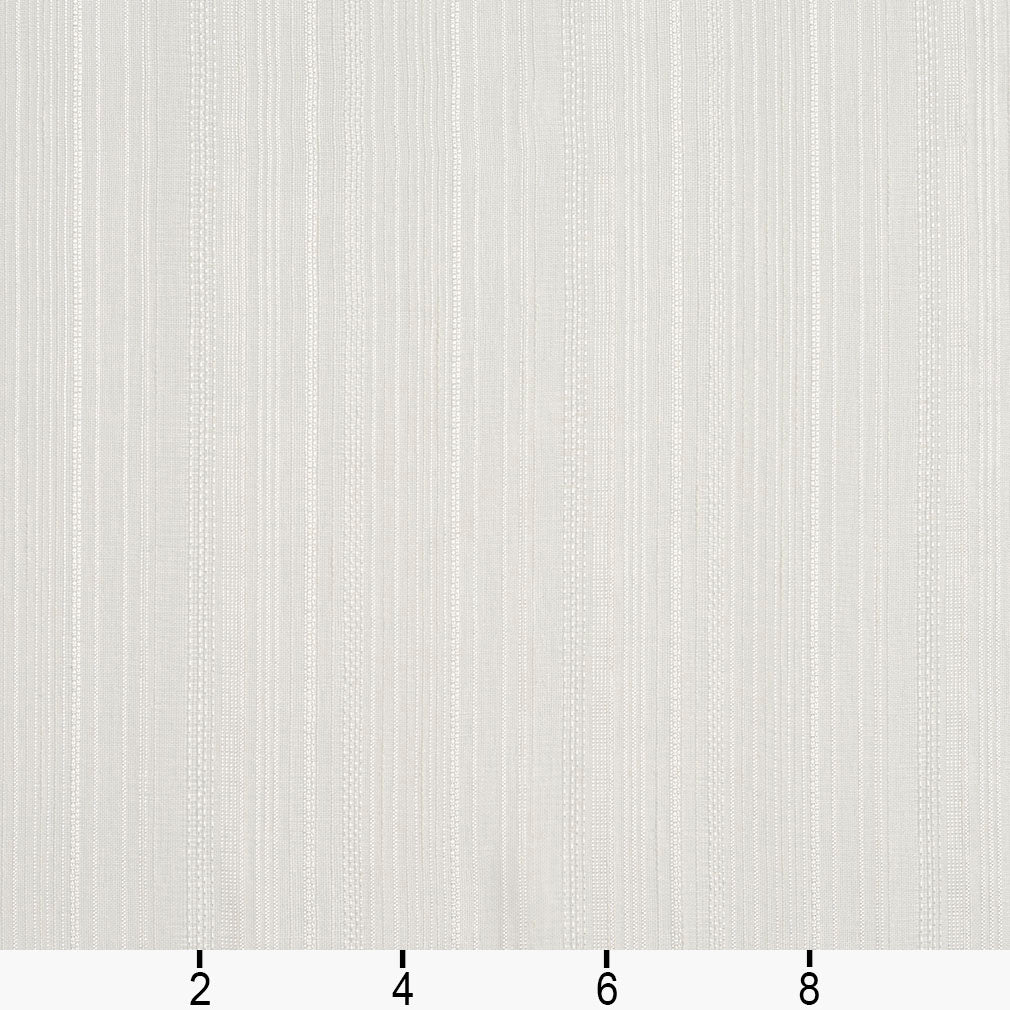 SH48 Stripe Frost White & Ivory Charlotte Fabrics