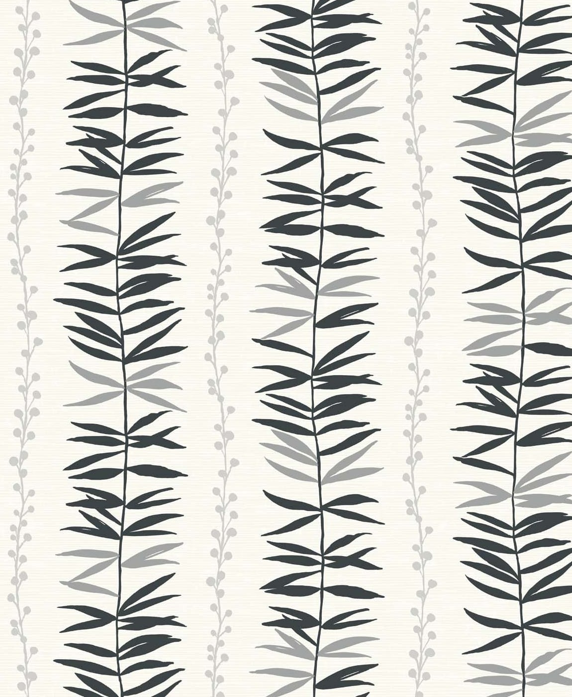 SL80500 Seabrook Designs The Simple Life Wallpaper Summer Garland Shadow