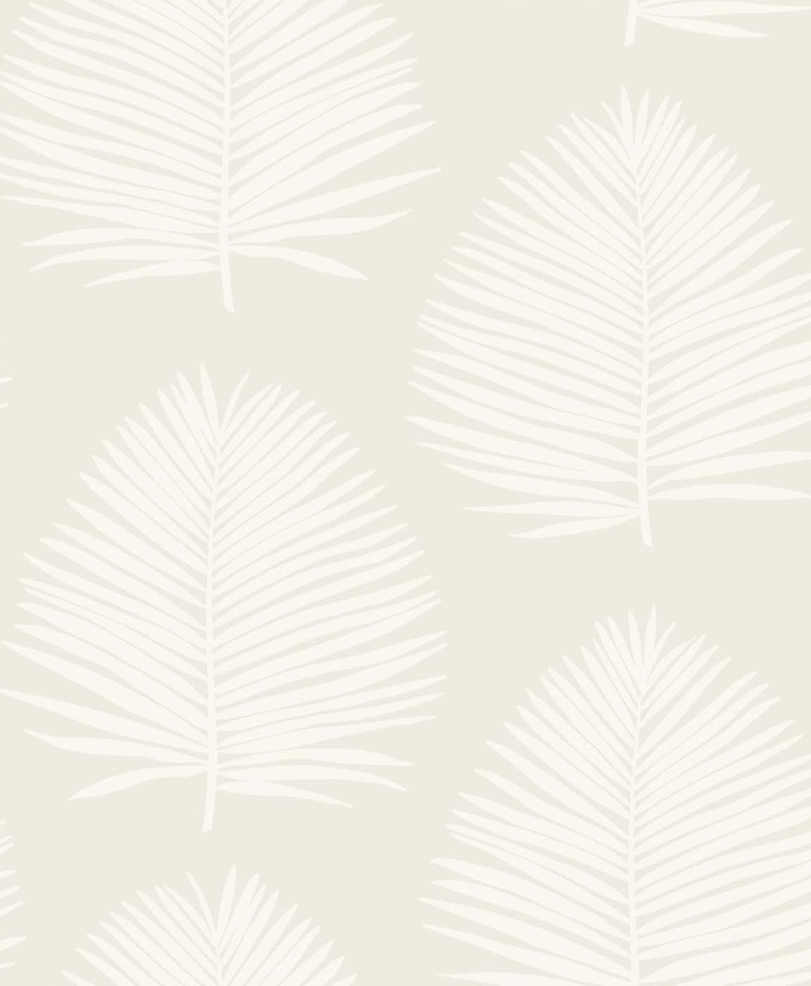 SL80700 Seabrook Designs The Simple Life Wallpaper Island Palm Alabaster