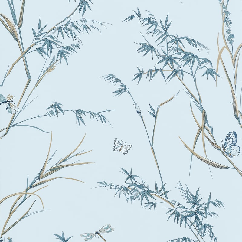 T10525 Thibaut Spa Blue Wallpaper
