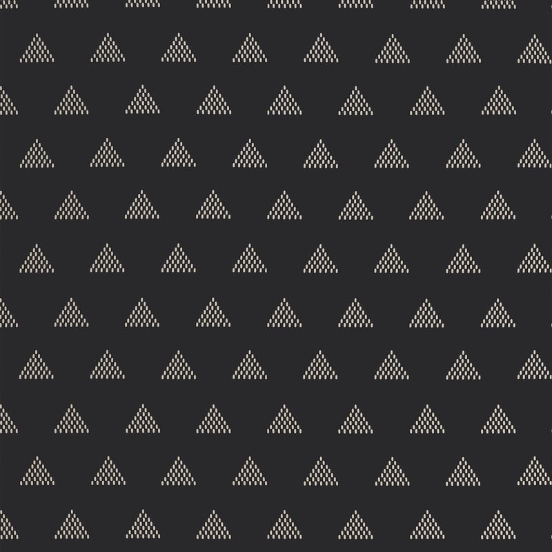 T12005 Thibaut Basalt Black Wallpaper