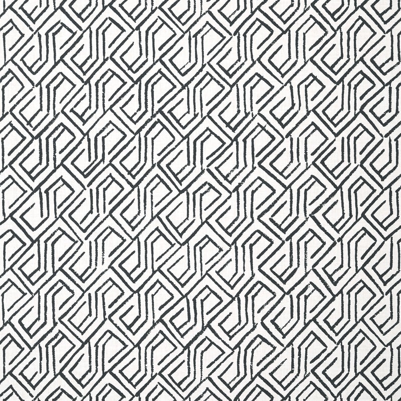 T12842 Thibaut Black and White Wallpaper