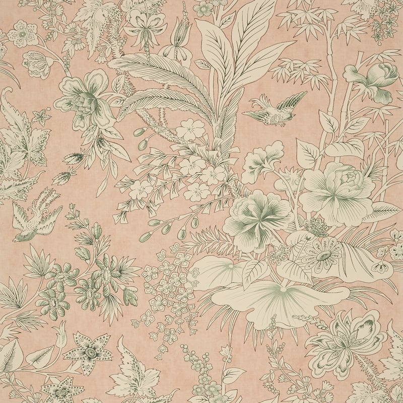 T13600 Thibaut Blush Wallpaper