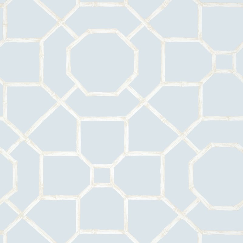 T13670 Thibaut Spa Blue Wallpaper