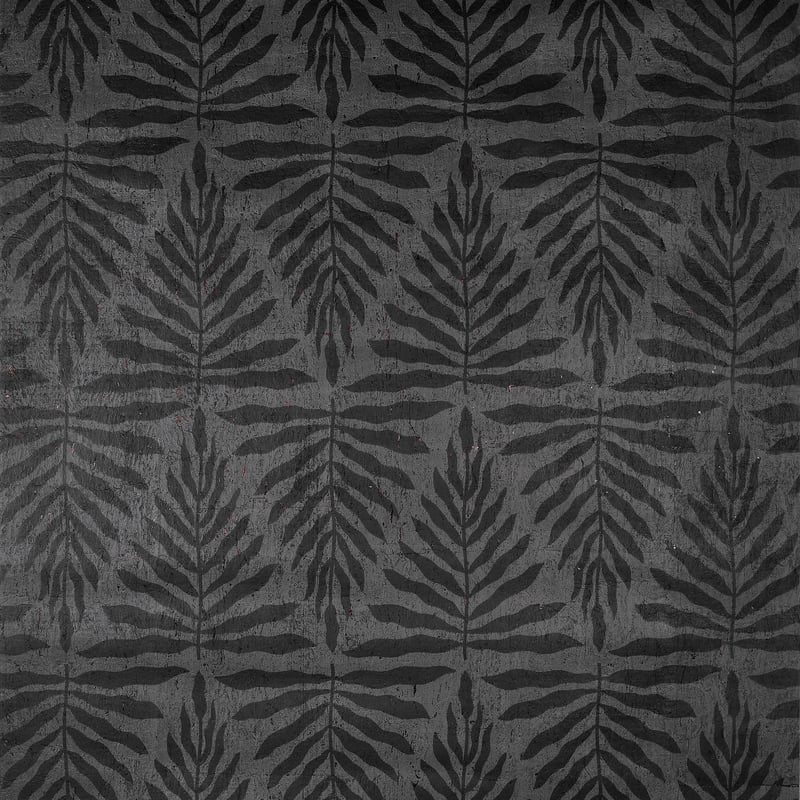 T15814 Thibaut Black Wallpaper