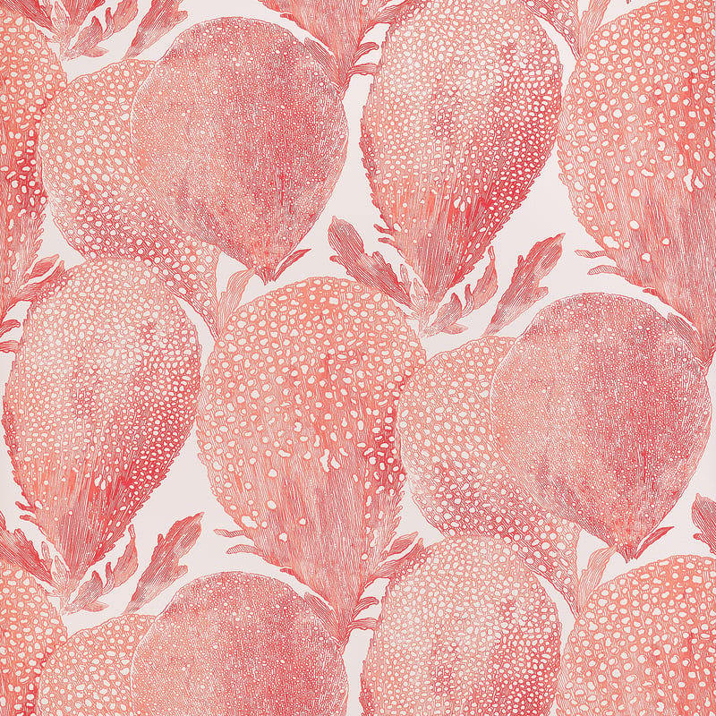T15825 Thibaut Coral Wallpaper