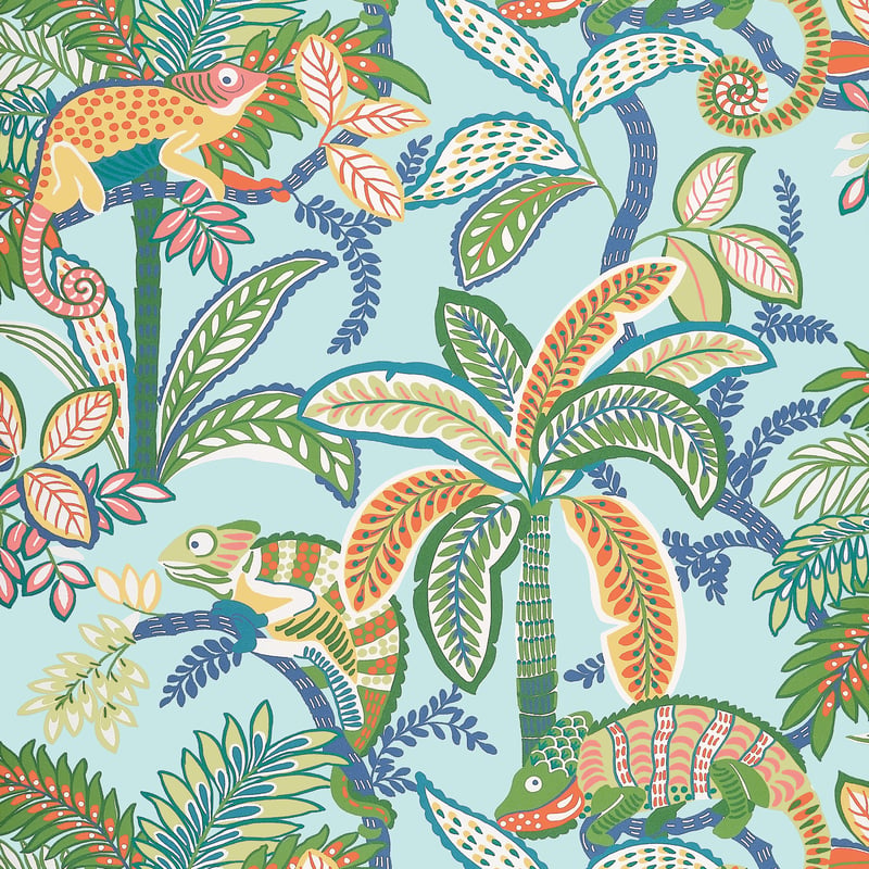 T15844 Thibaut Poolside Wallpaper