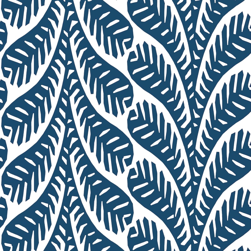 T20827 Thibaut Navy Wallpaper