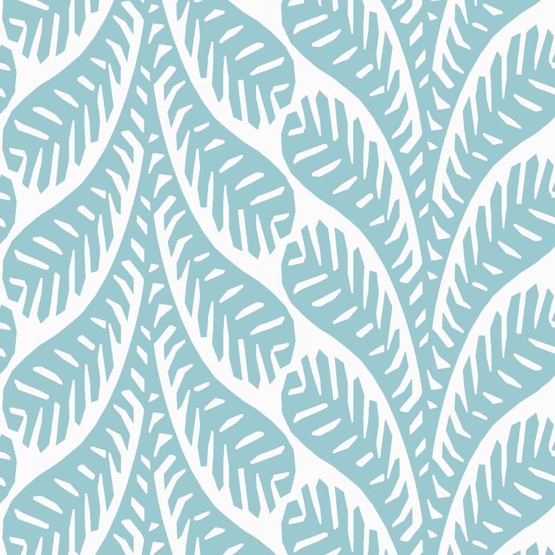 T20829 Thibaut Spa Blue Wallpaper