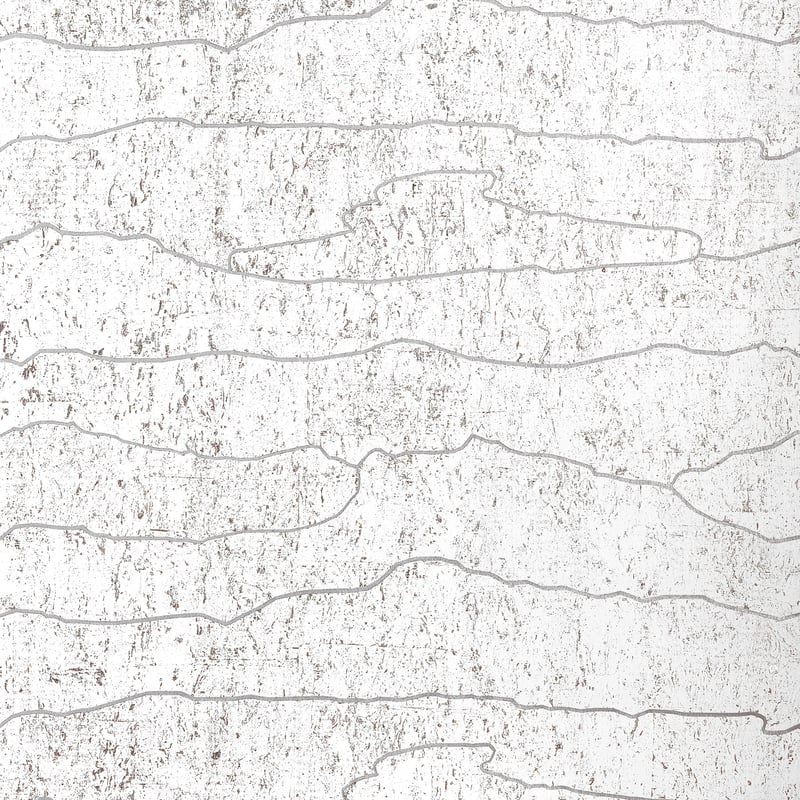 T24405 Thibaut White Silver Wallpaper