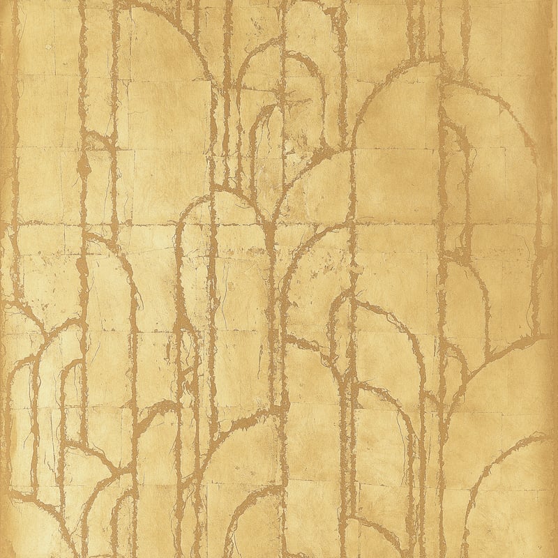 T24414 Thibaut Gold Wallpaper