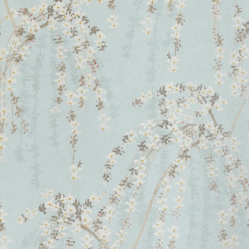 T24456 Thibaut Blue Wallpaper