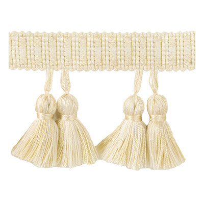 T30584-16 PAIRED TASSELS LIMESTONE KRAVET BASICS TRIM