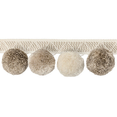 T30804-16 PHUKET POMS STONE KRAVET COUTURE TRIM