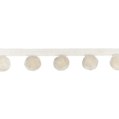 T30827-101 PARADISE POMS IVORY KRAVET COUTURE TRIM