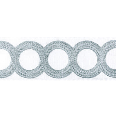 T30829-11 LOOPED TAPE SILVERMIST KRAVET COUTURE TRIM