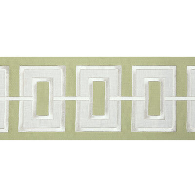 T30842-123 APPLIQUE WIDE TAPE LEAF KRAVET COUTURE TRIM