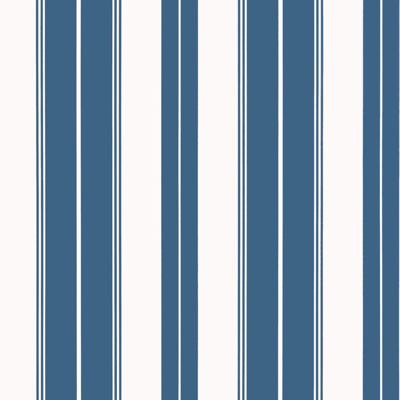 T44047 Thibaut Navy Wallpaper